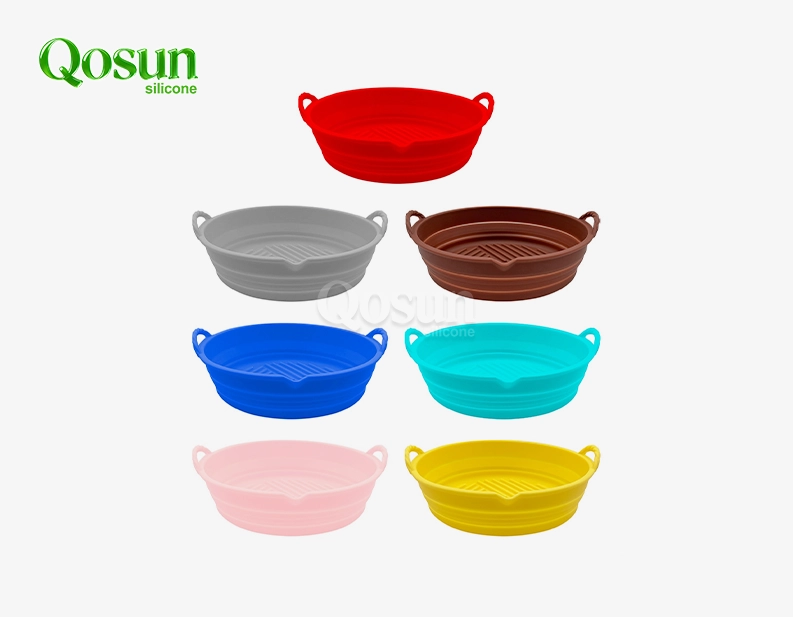 Air Fryer Round Straight Silicone Liner